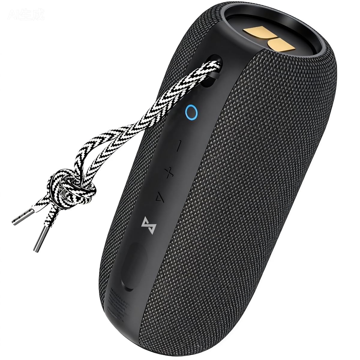 Photo 1 of Monster S320 Bluetooth Speaker, 40W True Wireless,360° Stereo Sound Effect,IPX7 Waterproof, 32 Hour Playing Time,Suitable for Outdoor Portable Speaker,Black.