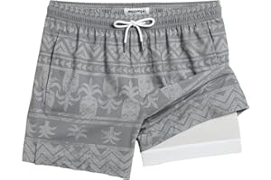 maamgic Mens 5 Inch Stretch Swimming Shorts Compression Liner Swim Trunks Swimwear Bathing Suits Beach Wear Swim Suits