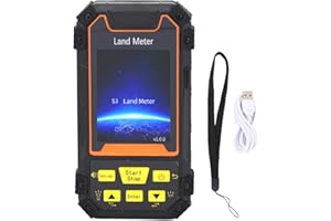 VBESTLIFE Land Surveying Equipment, Handheld GPS Land Meter, Professional GNSS Receiver Surveryor Tool with Color Screen, Liv