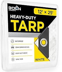 Heavy Duty Tarp Waterproof Large Cover