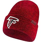 Ultra Game Adults NFL Official Super Soft Marl Knit Winter Beanie Knit Hat with Extra Warm Touch Screen Gloves