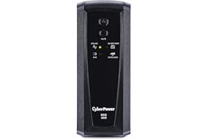 CyberPower CP900AVR AVR UPS System, 900VA/560W, 10 Outlets, Mini-Tower