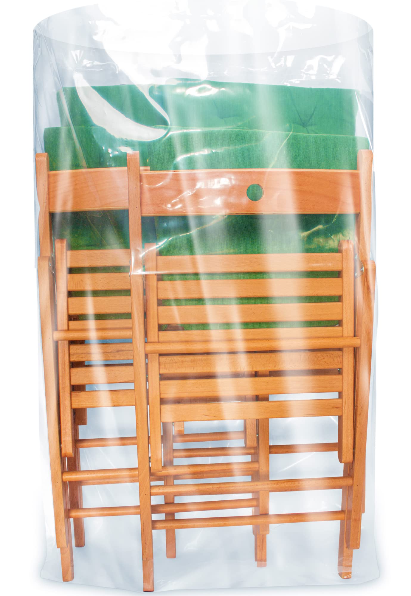 5 x XX Large Heavy Duty Clear Plastic Storage Bag - 92cm x 122cm (36" x 48"), 127mu (500 gauge) - Jumbo Transparent Waterproof Clean Tough Durable Strong Huge Sack (Pack of 5)