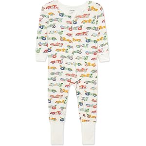 Little Me Clothes for Baby Boys' Zip Front Bodysuit Sleepwear