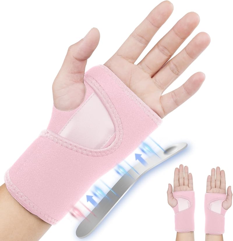 ACWOO Wrist Support Splint Brace Left Adjustable Carpal Tunnel Relief