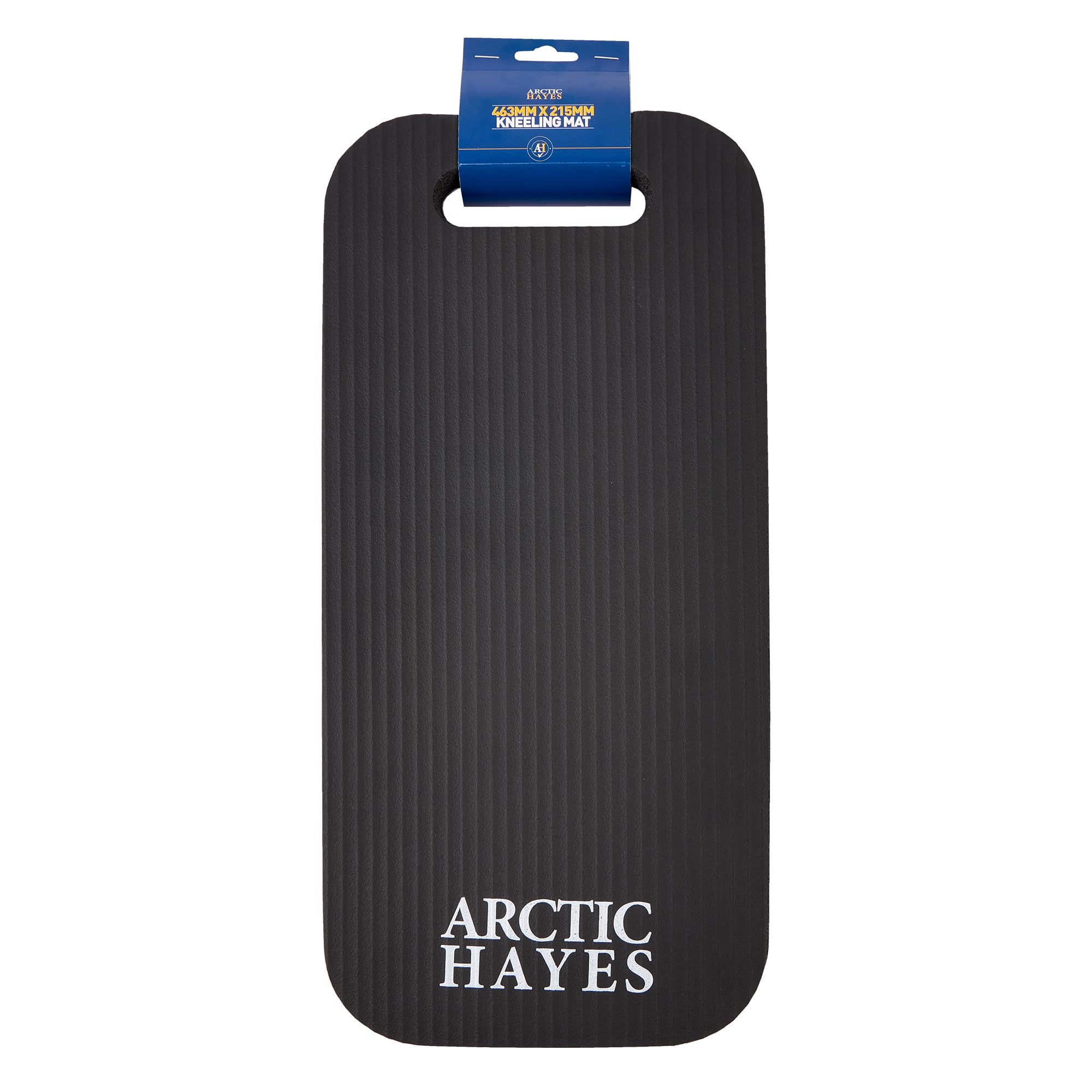 Arctic Hayes Premium Kneeling Mat with Carry Handle, Comfortable NBR Foam for Gardening and DIY, Water Resistant, 46.3cm by 21.5cm, 3cm thick, Black