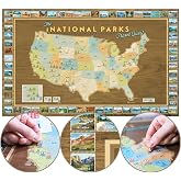 National Parks Travel Quest Poster