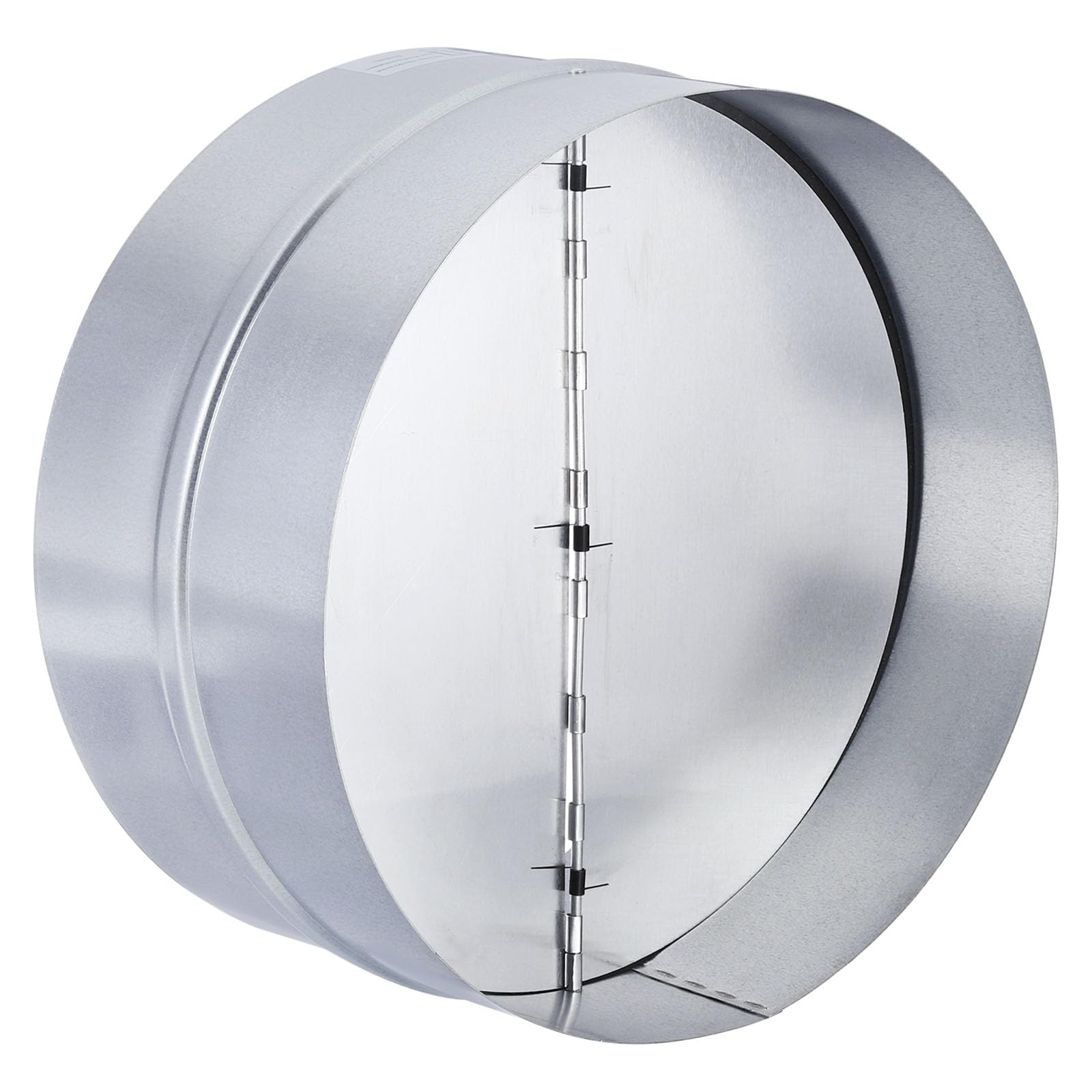 Photo 1 of PATIKIL Backdraft Damper, 10 Inch, Ducting Hose Airflow Insert Backflow Preventer Shutter, One-Way Draft Stopper for Kitchen Bathroom Exhaust Vent Fans