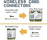 HighZer0 WiFi Antenna 2.4/5/6GHz M.2 U.FL 4th Gen PC Laptop 2-Pack 20cm view 9