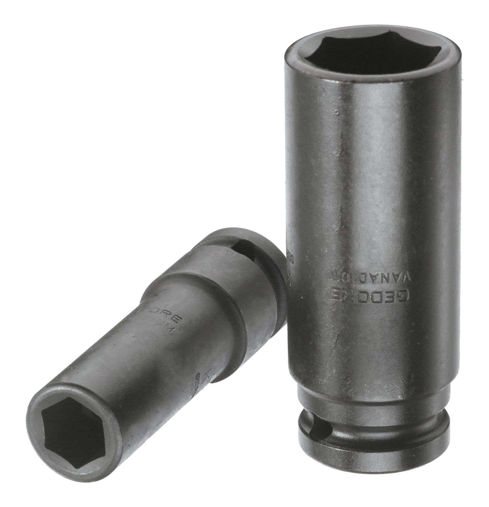 GEDORE K 19 L 23 mm Impact Socket 1/2 Inch Hexagonal, Long Shape, Professional Tool Quality, Robust and Durable, 23 mm - Premium Socket Wrench Insert — image 1