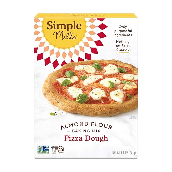 SIMPLE MILLS PIZZA DOUGH BAKING MIX, 9.8 OUNCE...