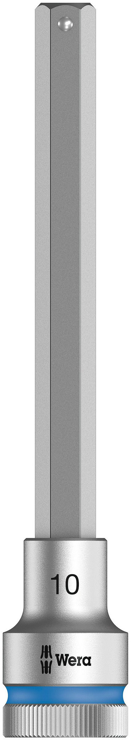 Wera 8740 C HF Zyklop In-Hex-Plus holding function bit socket, 1/2" drive, 10x140mm, 05003845001