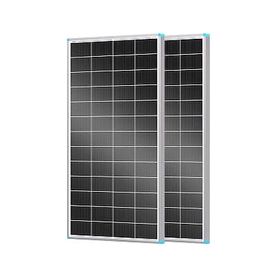 Renogy N-Type 400 Watt Solar Panel 24 Volt, 2Pcs 200W Solar Panels 16BB 25% High-Efficiency, PV Module Power Charger for RV Marine Cabin Roof Home Farm Battery and Other Off-Grid Applications