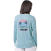 Guy Harvey Women's Long Sleeve Relaxed Fit T-Shirt