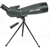 JHBOX Spotting Scopes 20-60x80, Rifle Scope for Range Bag with Tripod|Monocular Telescope for Smartphone|Spotting Scopes for 