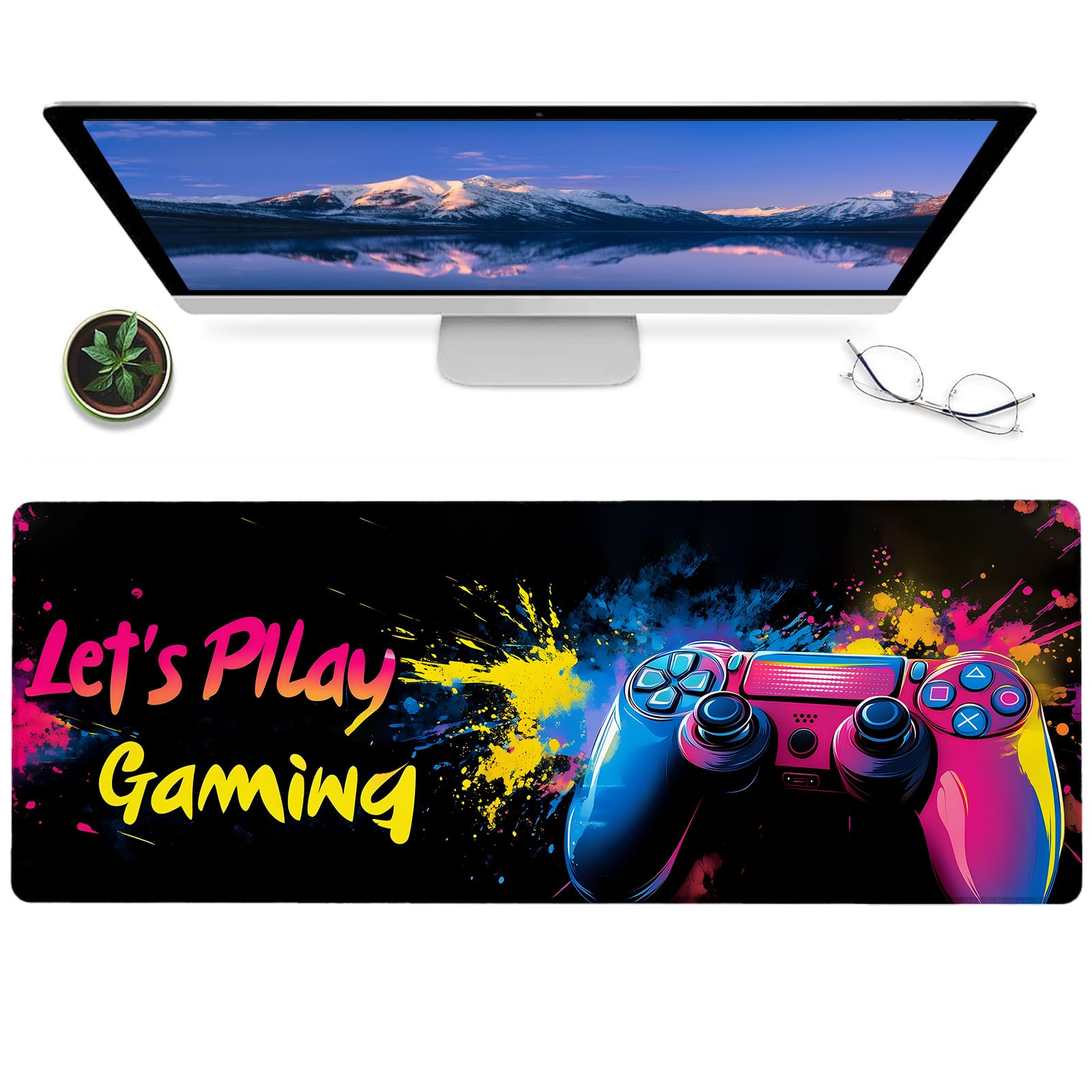 ainori Gaming Mouse Pad – 12x31.5in Non-Slip
