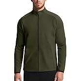Zengjo Men's Track Jackets Full Zip Running Athletic Workout Lightweight Windproof Jacket with Zipper Pockets Quick Dry