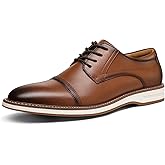 MERIDOS Men's Dress Shoes Business Formal Wingtip Casual Oxford Shoes