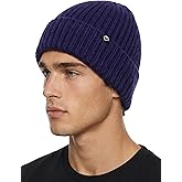 Funky Junque Men's Ribbed Knit Beanie – Soft Winter Hat for Men & Women, Lightweight Stretch Toboggan, Cozy Unisex Knit Cap