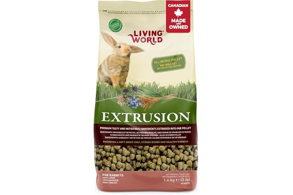 Living World Canadian Extrusion Rabbit Food - 1.4kg