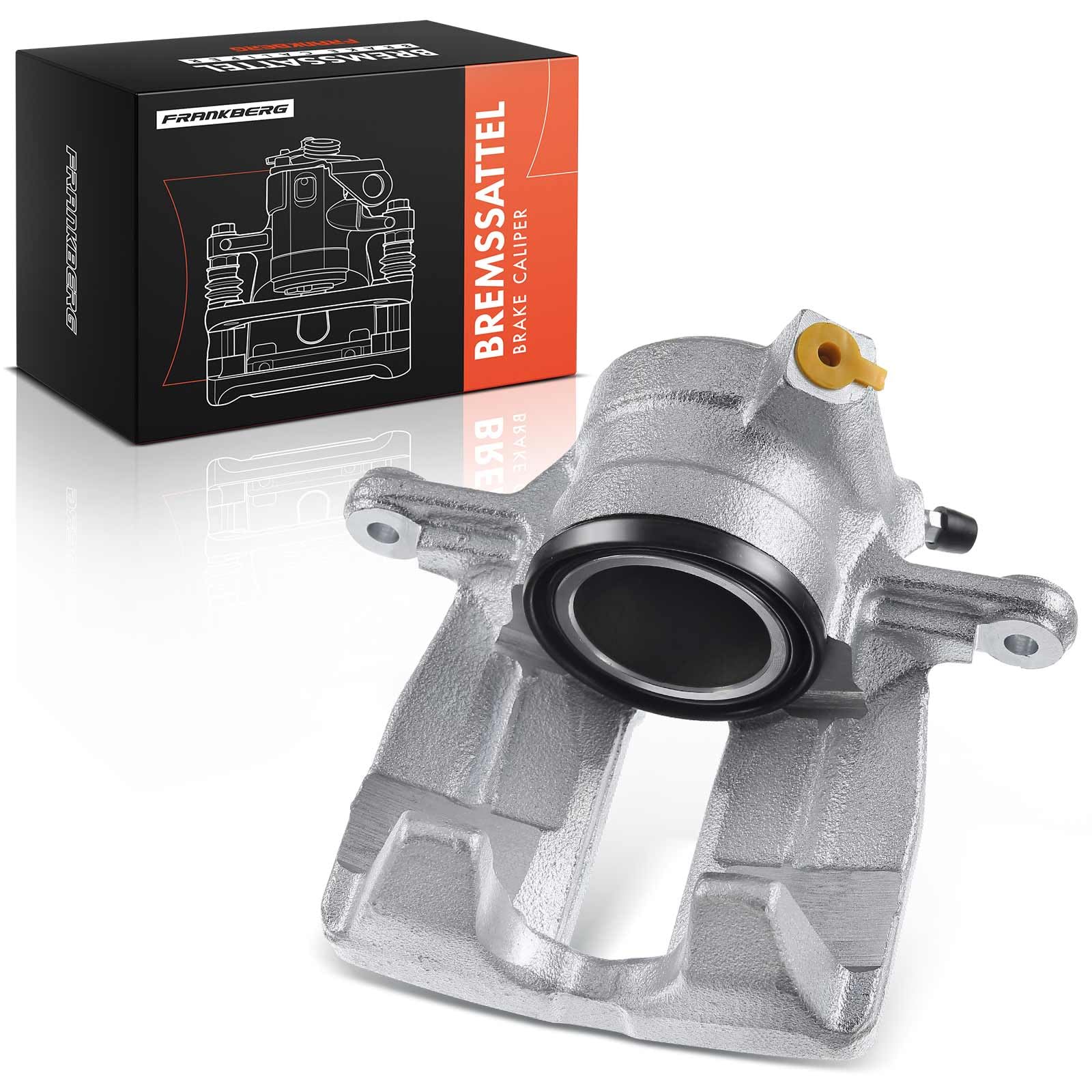 Frankberg Brake Caliper Disc Brake Front Left Cast Aluminium Compatible with C-Class C-Class Coupe C-Class T-Model CLC-Class CLK CLK Cabriolet SLK Replace# 0034202383