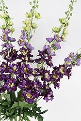 IPOPU 41.33 in Purple Delphinium Artificial Flowers