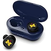 NCAA Michigan Wolverines True Wireless Earbuds, Team Color