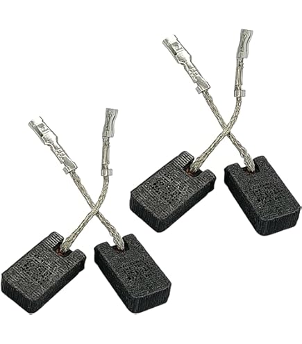 Lot De 4 Balais De Charbon Pour Meuleuses Metabo W8-115, W8-125, W11-125, WE14-150 - Réf. 316046800 - 6