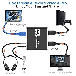 Capture Card, Audio Video Capture Card with