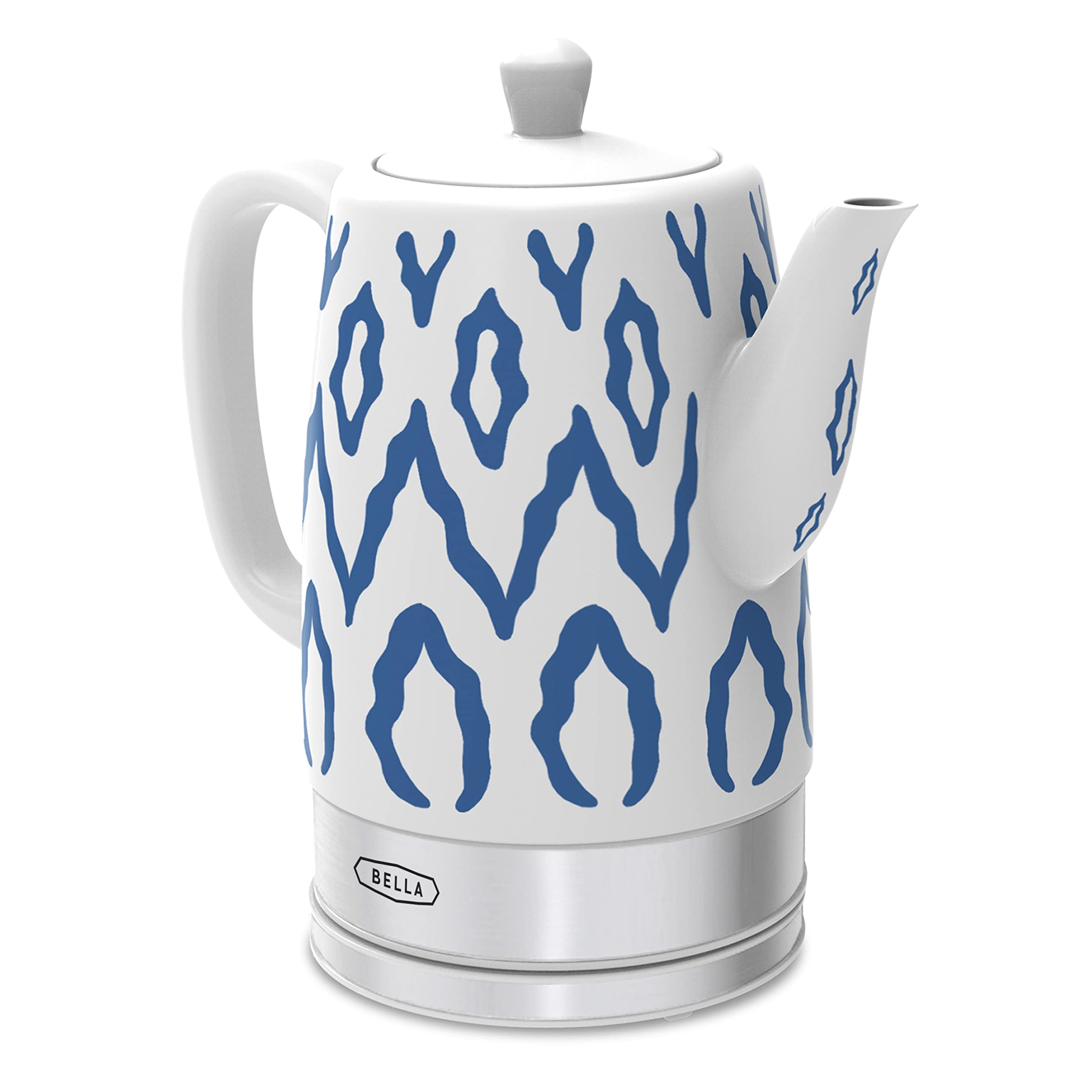 Bella Ceramic Electric Kettle in Blue Az...