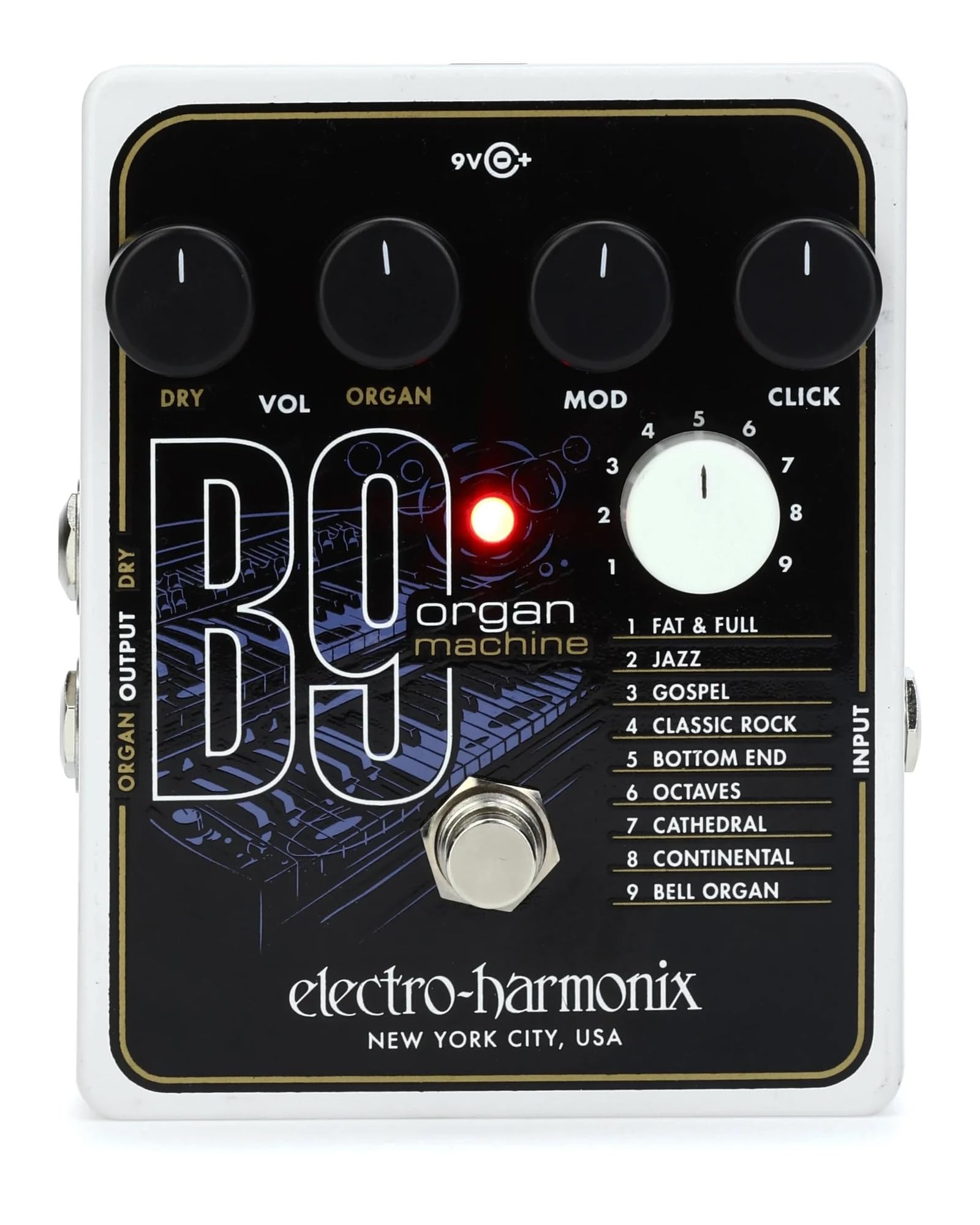 Electro Harmonix B9 Organ Machine - Effect for Guitars