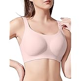 seramera Seamless Wireless Push Up T-Shirt Bras for Women – Soft Full Coverage Bralettes with No Underwire