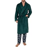 IZOD Men's Comfort-Soft Fleece Robe