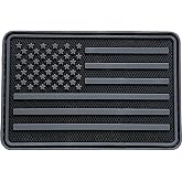US American Flag Patch - Premium Military Tactical Morale Patch, PVC Rubber Hook &amp; Loop Fastener Patches for Backpacks, Military Uniforms, Jeans, Jackets, Vests, Hats &amp; More