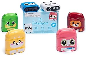 KiddoSpace Name Stamp for Clothing Kids Waterproof - Kiddostamp™ for Labeling Child Belongings - Personalised Clothing Stamps