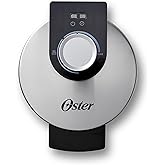 Oster Nonstick Belgian Waffle Maker, Nonstick Ceramic Waffle Iron