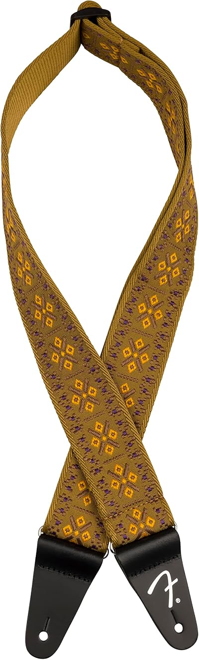 Fender Pasadena Woven Guitar Strap Lattice Tan Brand New