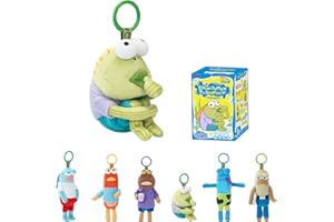 POP MART Bikini Bottom Buddies - Whimsical Plush, Viacom-Spongebob Blind Box Action Figures, Random Design Collectible Toys f