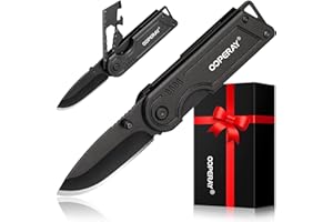OOPERAY Stocking Stuffers for Men, Christmas Gifts for Men, Multitool Pocket Knife, Mens Stocking Stuffers, Christmas Bulk Brithday Gifts for Him Dad Brother, EDC Box Cutter, Fishing Hunting Camping Gift