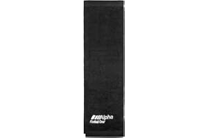Alpha Football Gear Football Towel (Black)