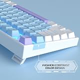 MageGee 75% Mechanical Keyboard Blue Switch, LED Backlit, Compact TKL view 6