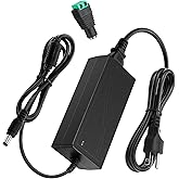 24V Power Supply, 24V 6A Power Supply 100V-240V AC to 24V DC Power Supply with LED Terminal Connector, 24 Volt 6 Amp Power Supply 5A 4A 3A 2A 1A DC Adapter with 5.5x2.1mm Jack