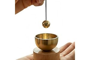 Mini Portable Handcrafted Singing Bowl Set – Meditation Yoga Sound Healing Instruments for Relaxation Mindfulness – Mindfulne