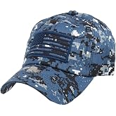 Pit Bull US Flag Patch Tactical Style Cotton Trucker Baseball Cap Hat Army Green