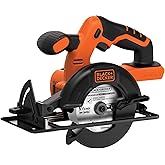 BLACK+DECKER 20V 5-1/2" Cordless Circular Saw, Bare Tool Only (BDCCS20B)