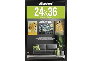 Trends International Poster Frame, 24" x 36", Collector's Edition Black