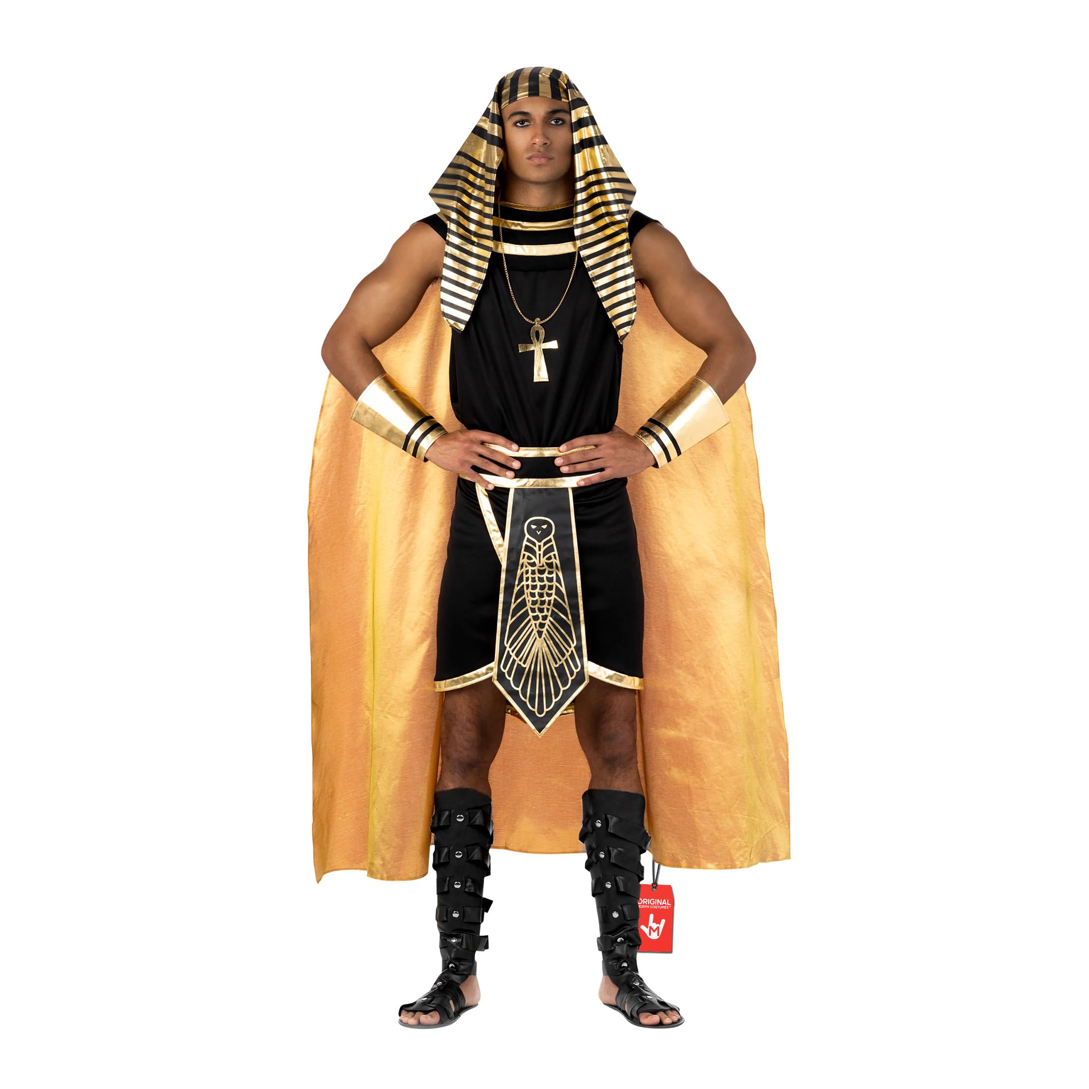 Morph Pharaoh Costume, Egyptain Costume Men, Halloween Costumes Men, Mens Halloween Costumes, Greek God Fancy Dress, M — image 1