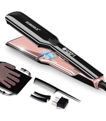 best straightener for thick curly hair