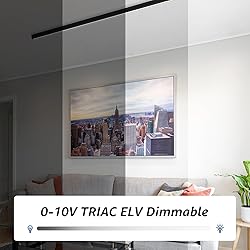 SCON 4FT 30W LED Black Anti-Glare Linkable Surface