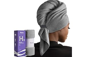 Umisleep Extra Large Microfiber Hair Towel for Women Long, Curly, Thick Hair, Super Soft Anti Frizz Quick Dry Hair Towel Wrap